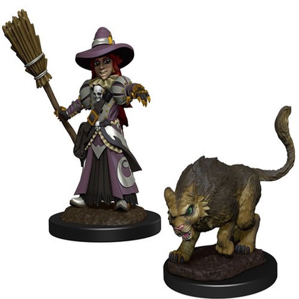 WizKids Wardlings: Girl Witch & Witch's Cat