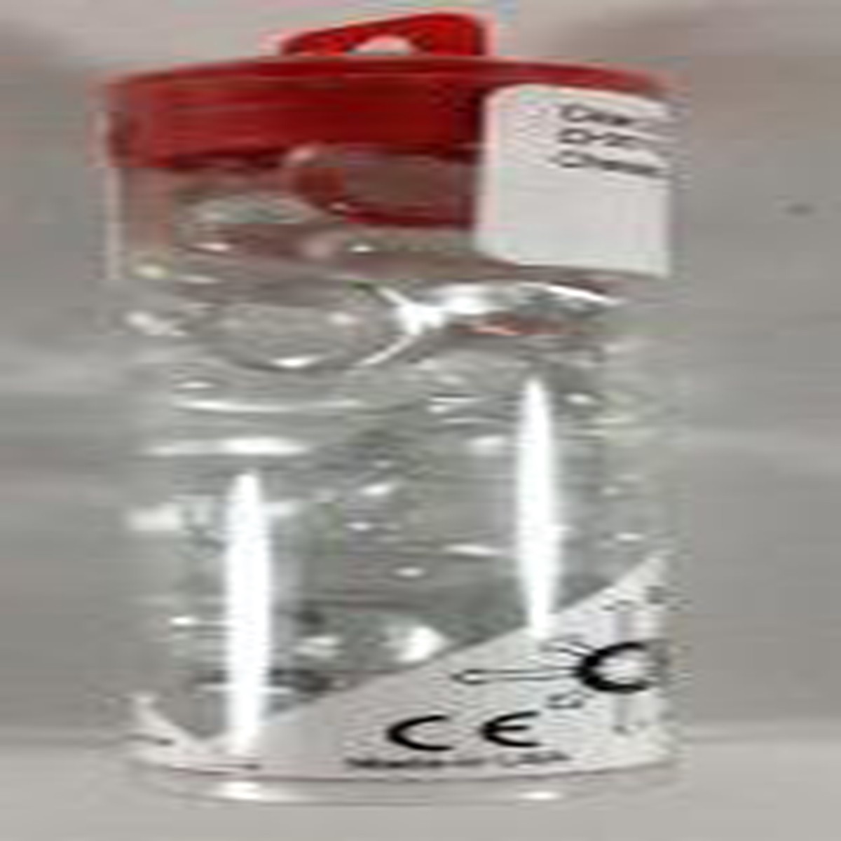 Chessex Clear Glass Stones in Tube (01121)
