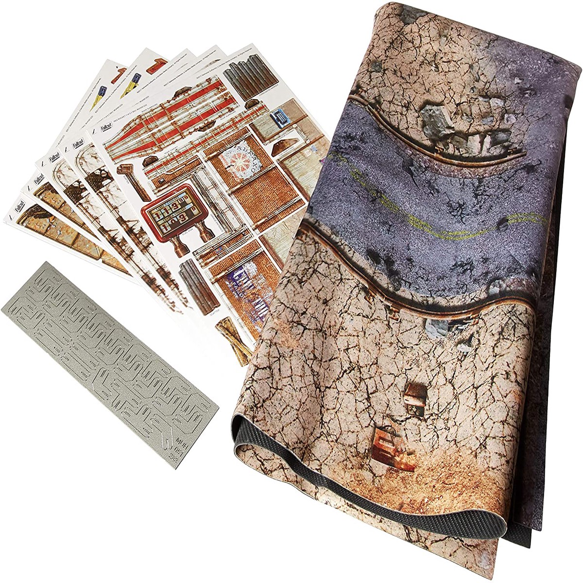 Fallout Wasteland Warfare Red Rocket Scenic Set