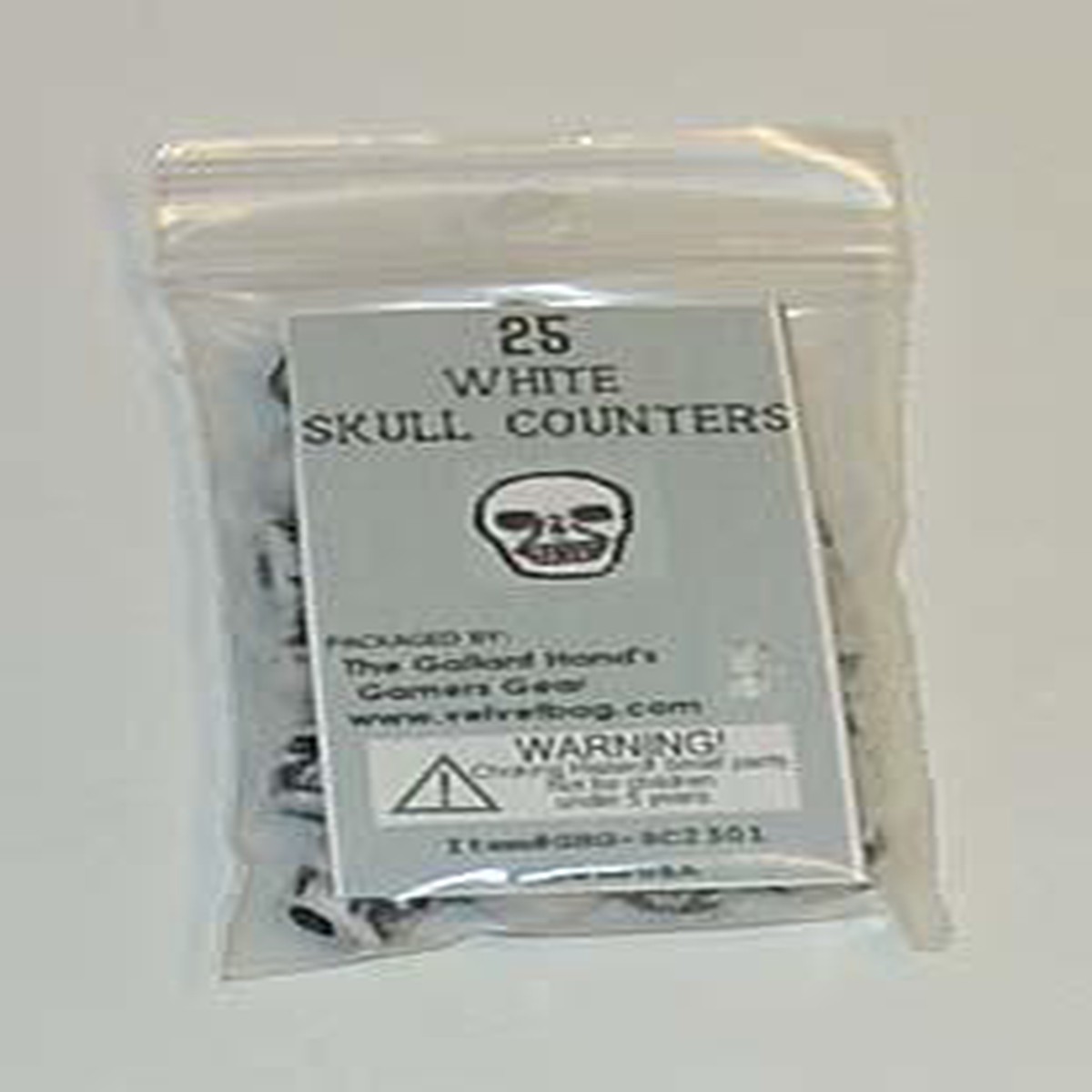 Skull Counters: White