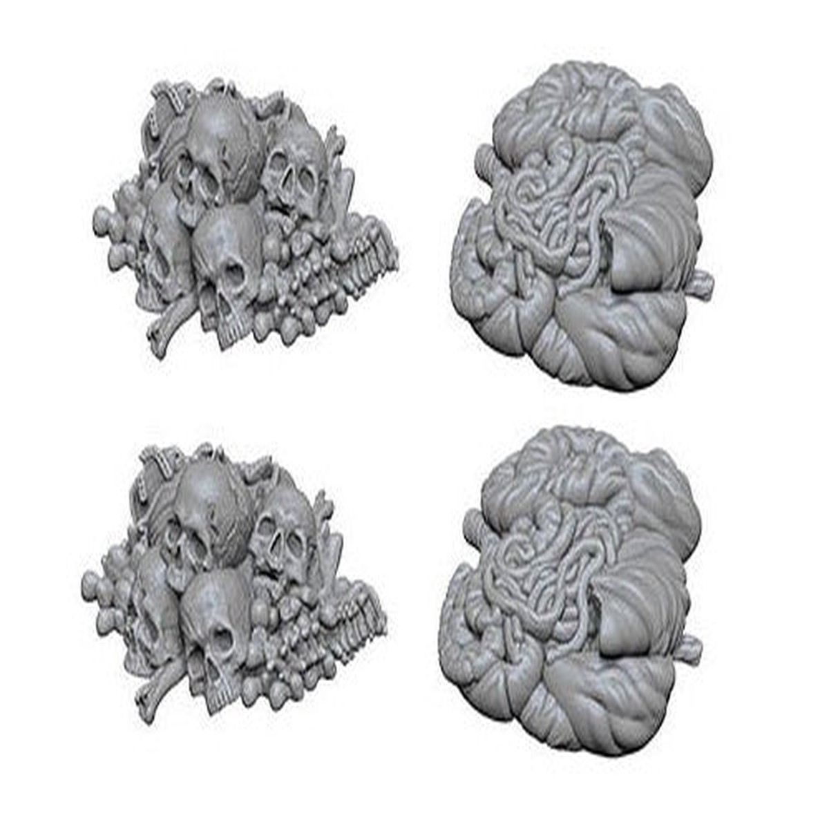 WizKids Deep Cuts Unpainted Miniatures: Pile of Bones & Entrails