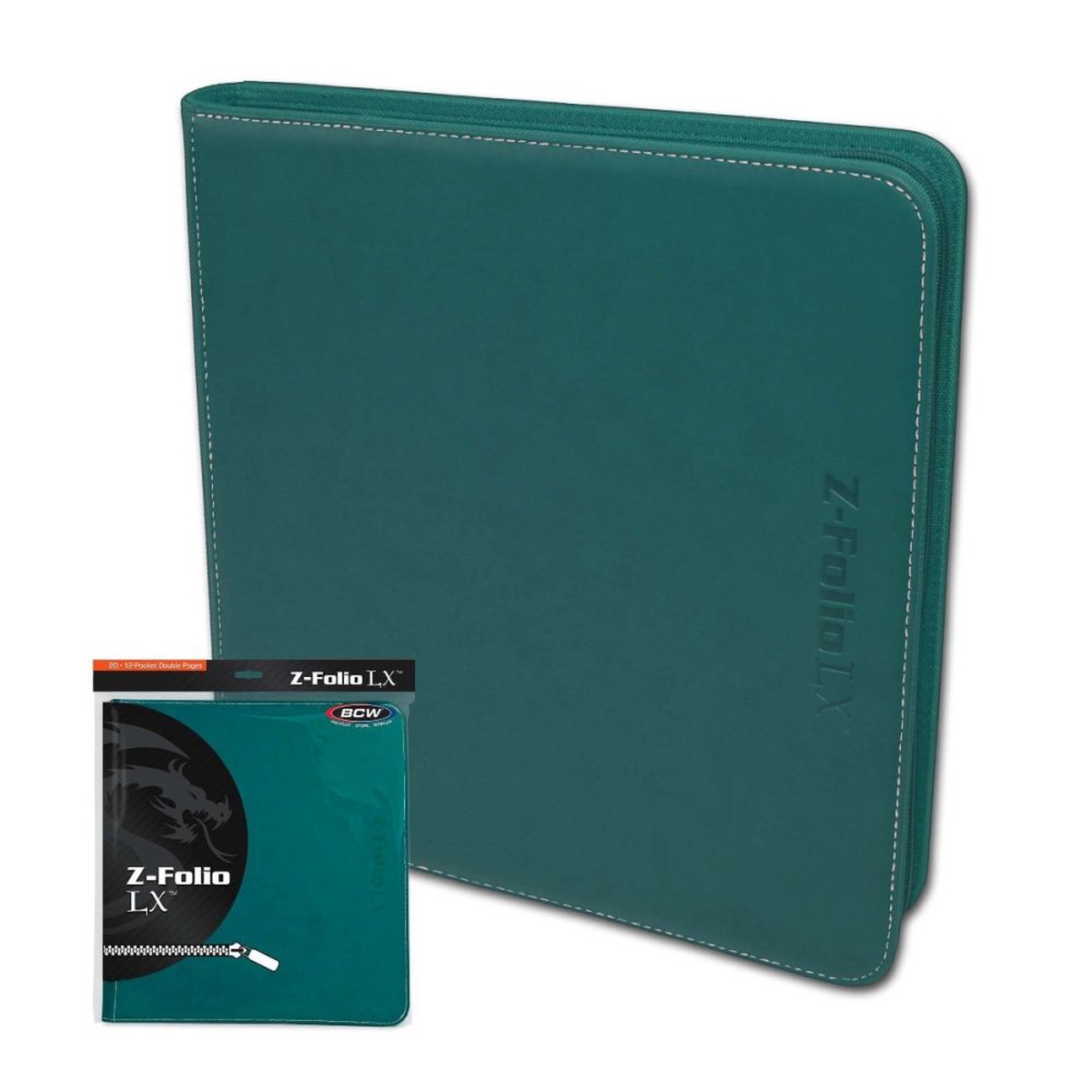 BCW Binder 12pkt Z-folio LX Teal