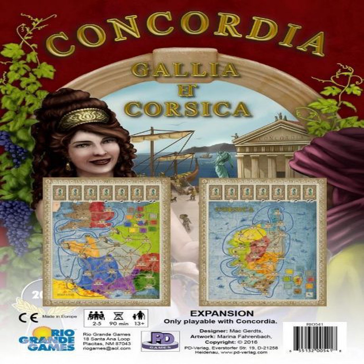 New Arrival Concordia: Gallia / Corsica