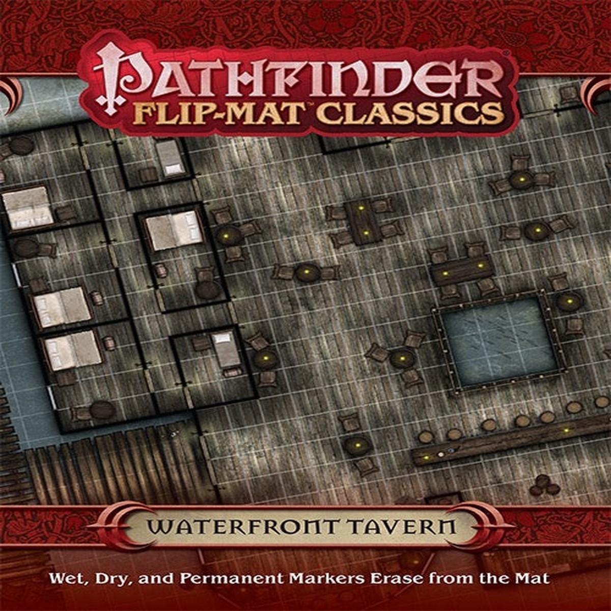 Pathfinder Flip Mat Classics Waterfront Tavern
