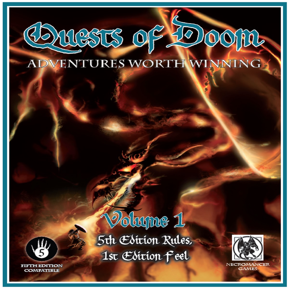 Quests of Doom Volume 1 (D&D 5e Compatible)