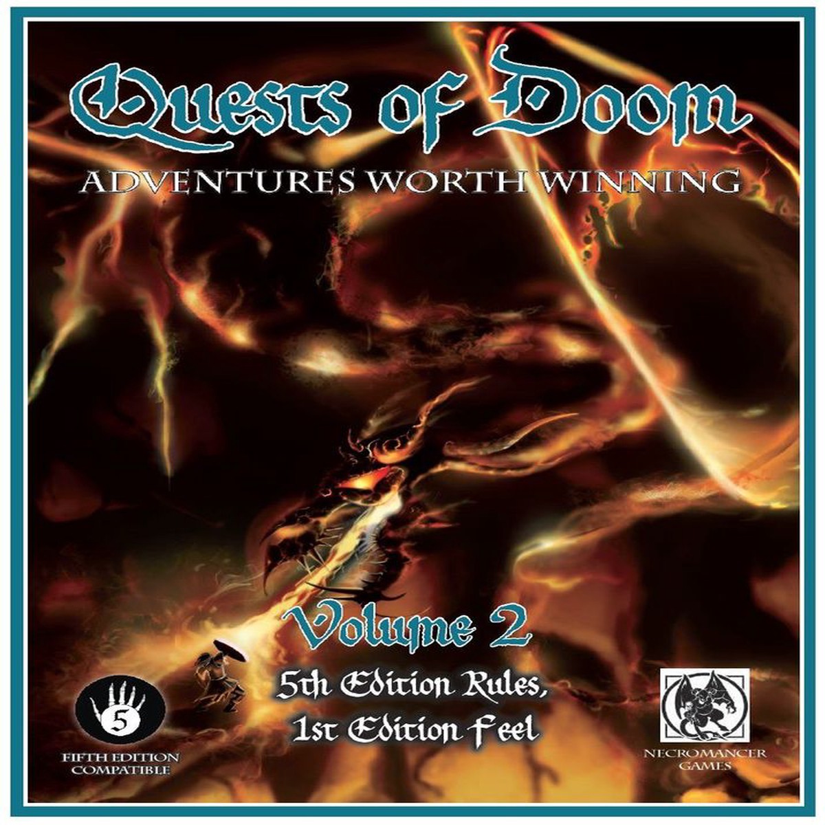 Quests of Doom Volume 2 (D&D 5e Compatible)