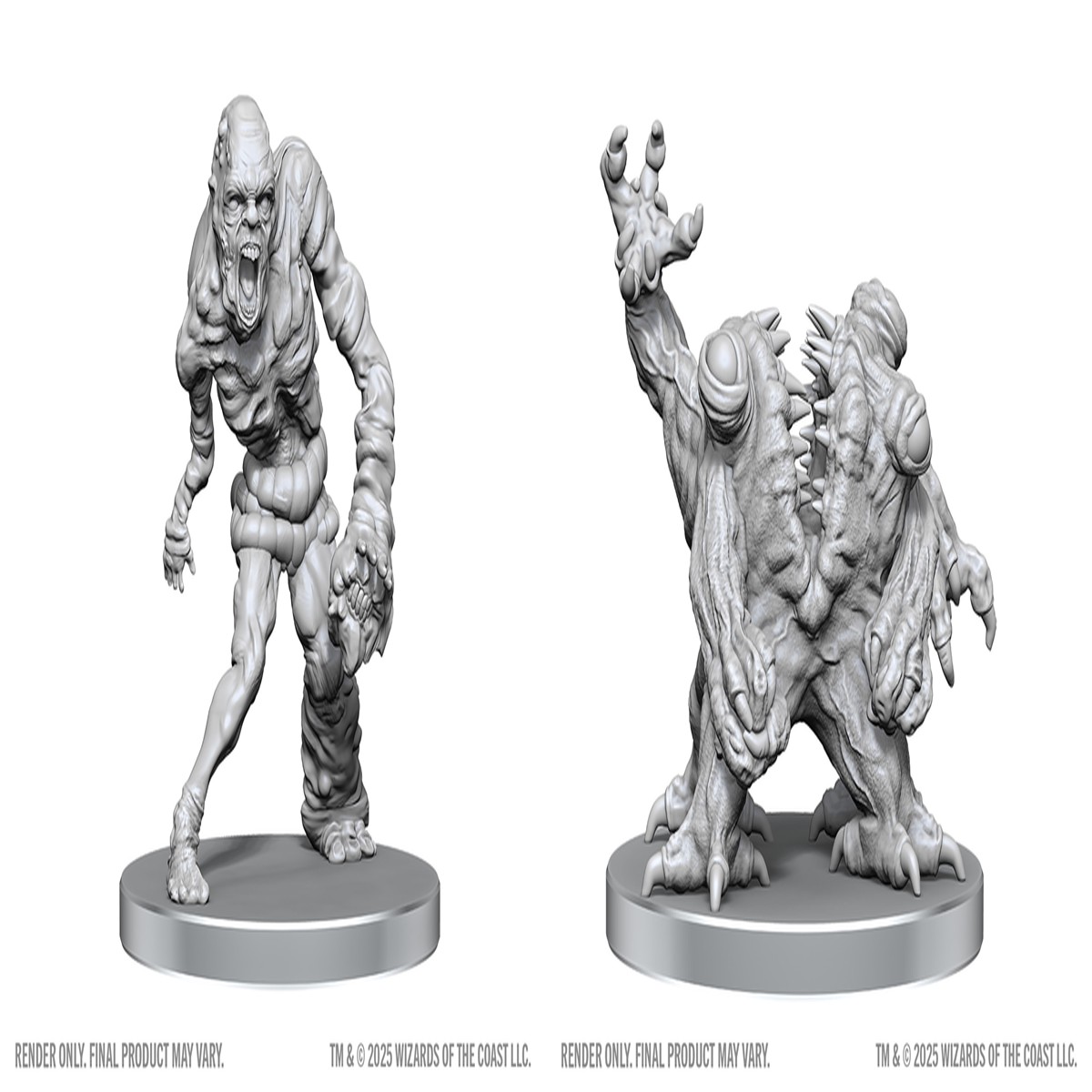 D&D: Nolzur's Marvelous Unpainted Miniatures Rutterkin & Maw Demon