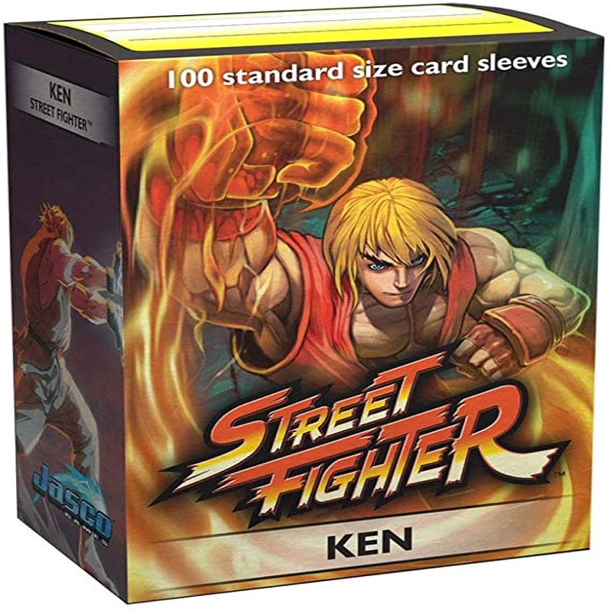 Dragon Shield Classic Art Standard Sleeves 100ct Street Fighter Ken