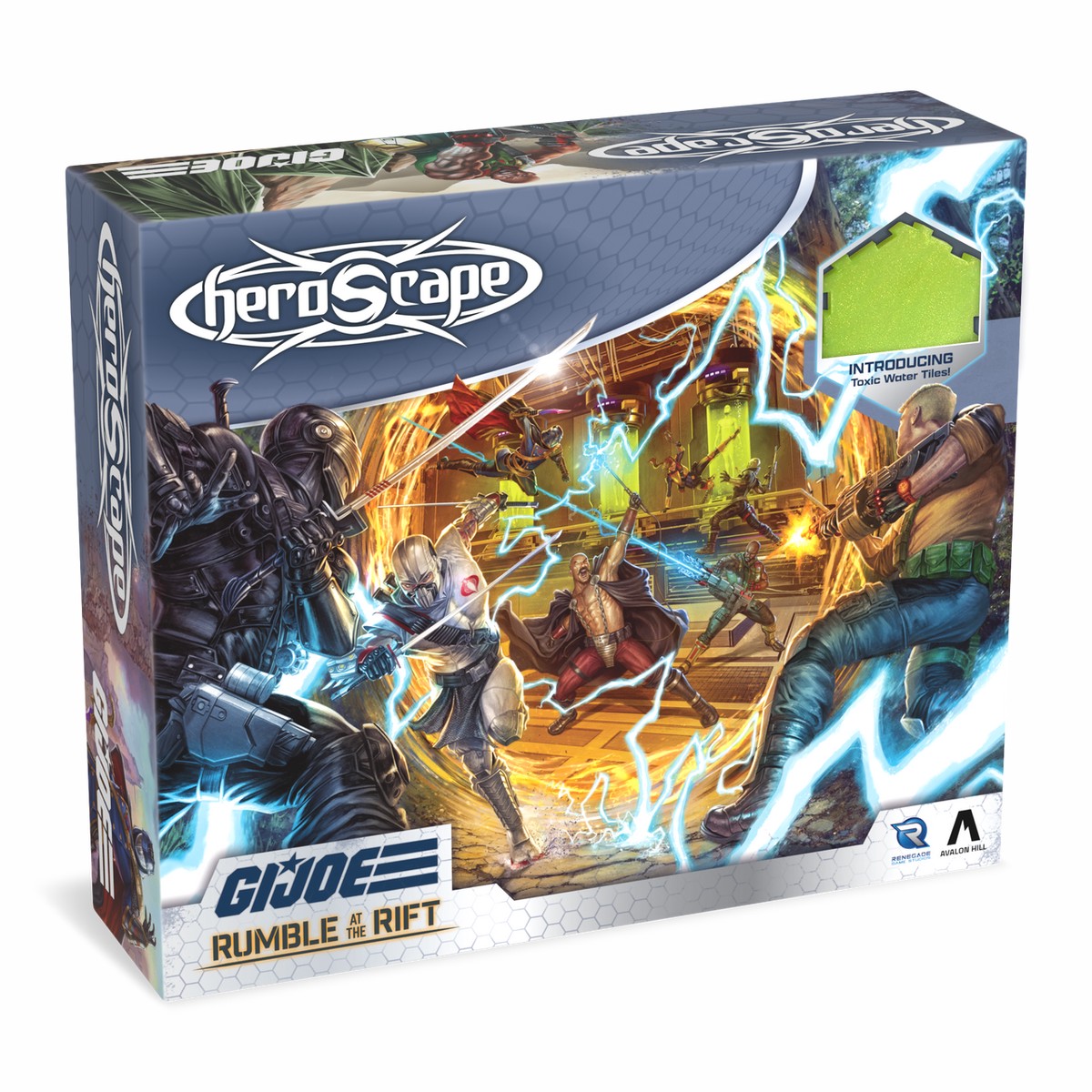 G.I. JOE Heroscape: Rumble at the Rift Battle Box (Unpainted)