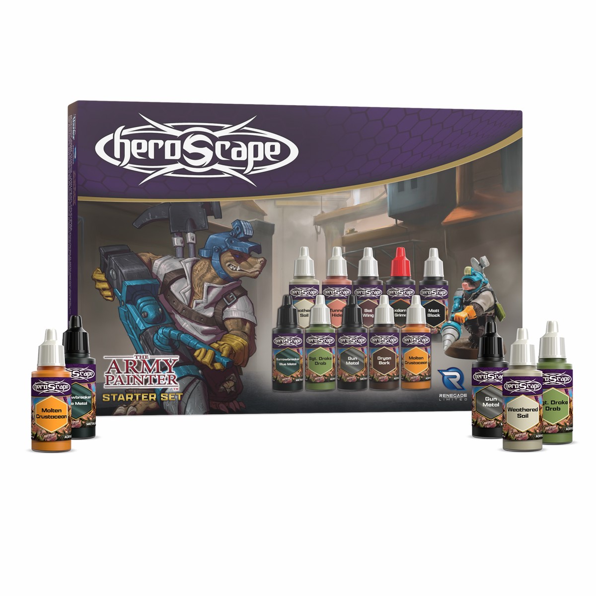 New Arrival Heroscape: Army Painter Starter Set
