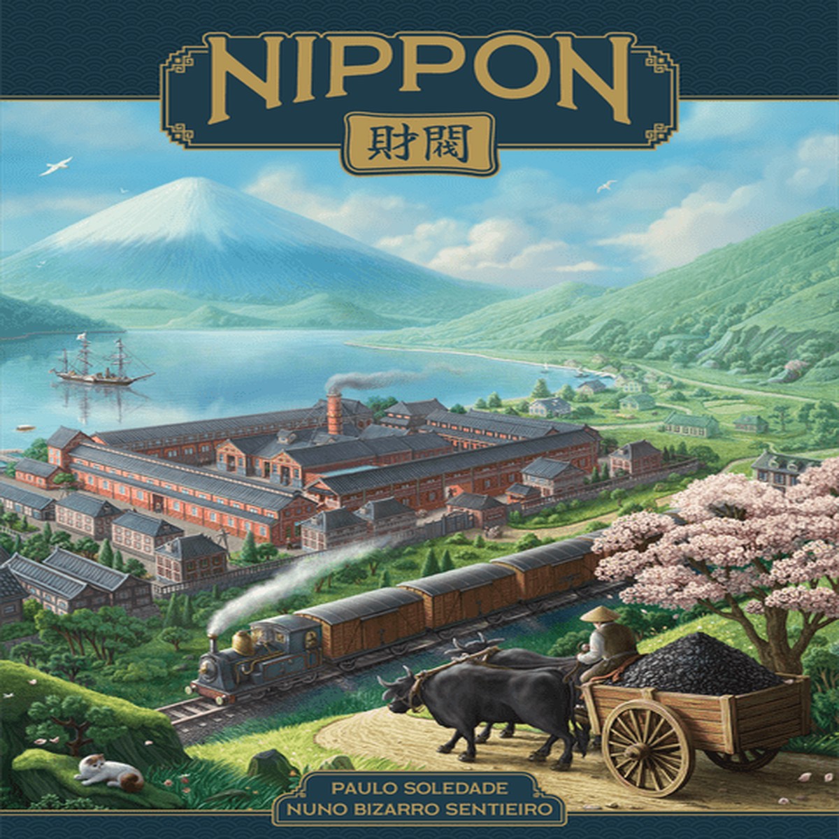 Nippon: Zaibatsu - Emperors Edition (Plus Metal Coins)