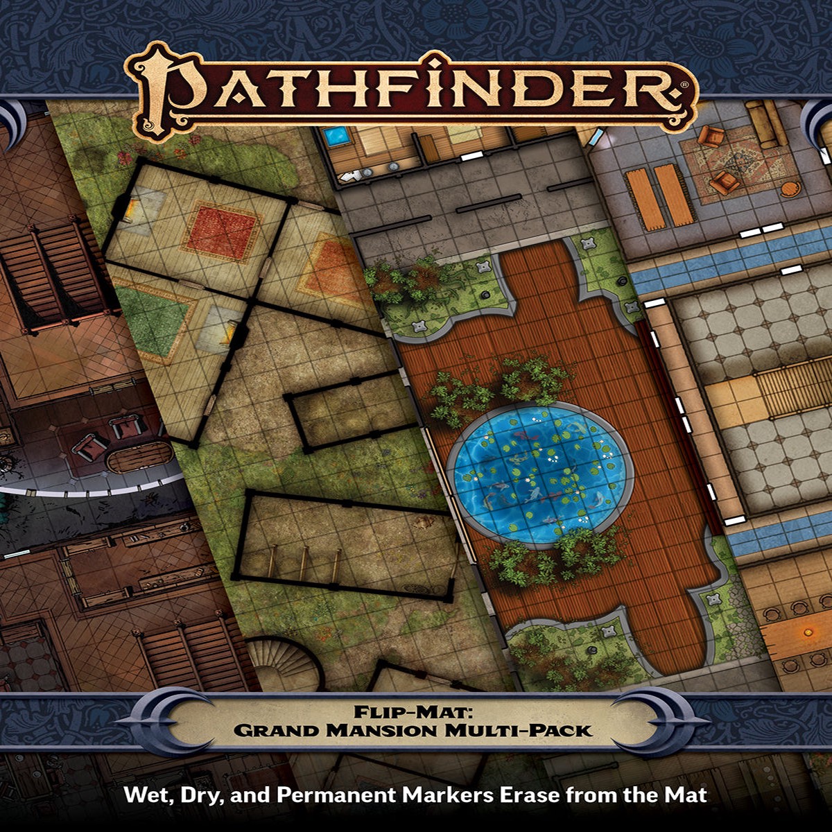 Pathfinder Flip-Mat Grand Mansion Multi-Pack
