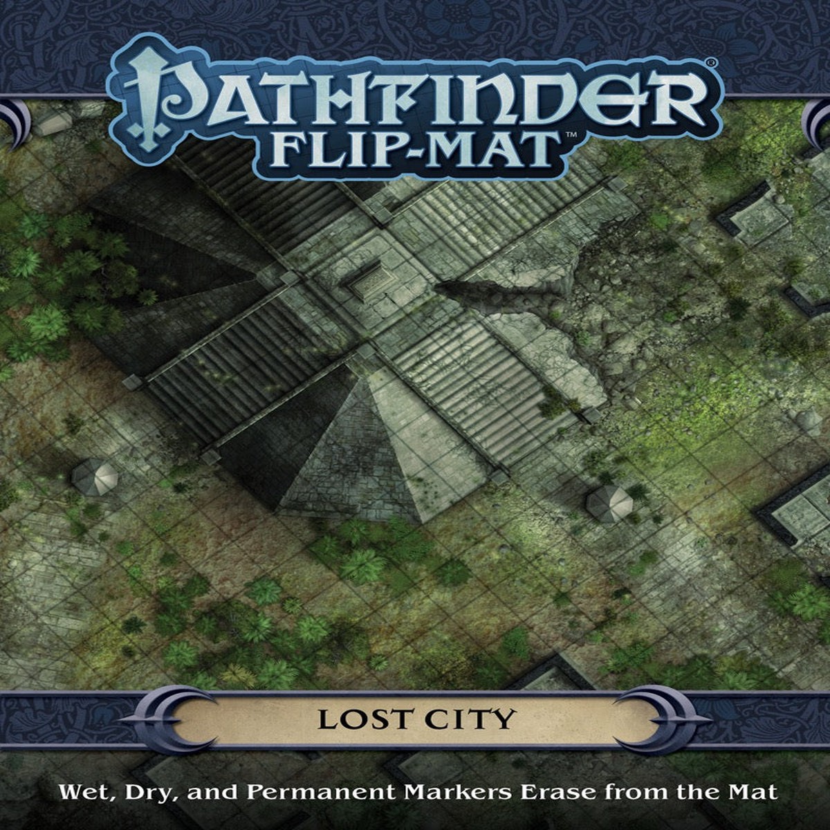 Pathfinder Flip Mat Lost City