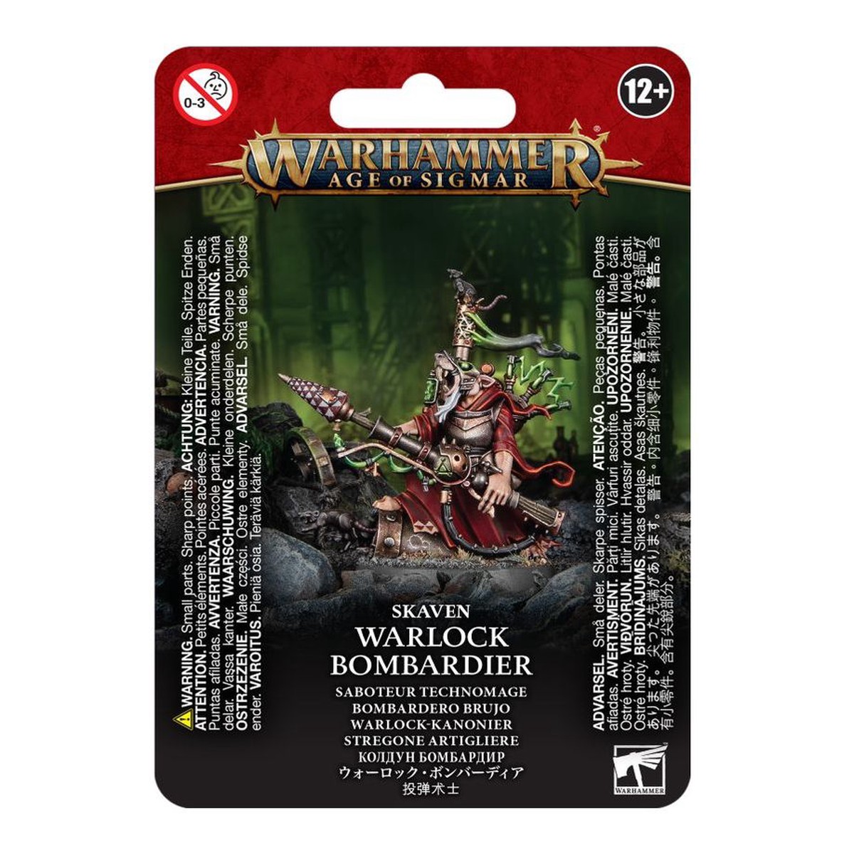 Age of Sigmar Skaven: Warlock Bombardier