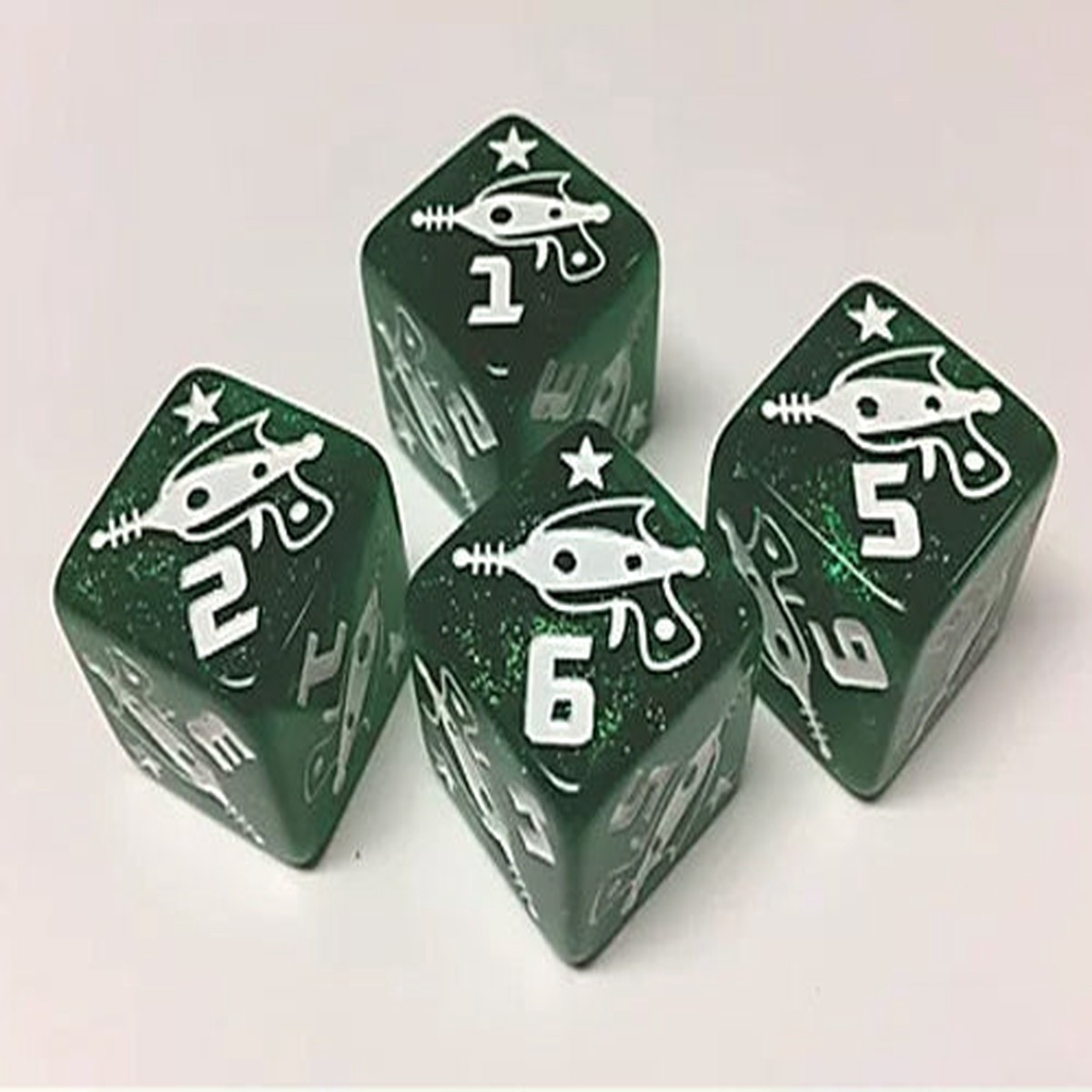 Black Oak Workshop Oblit-O-Tron Green Glitter Single D6