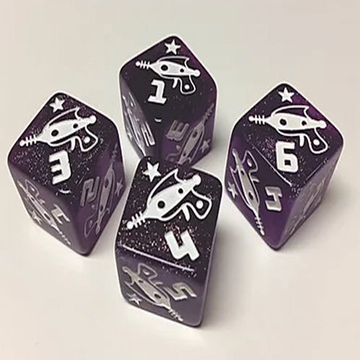 Black Oak Workshop Oblit-O-Tron Purple Glitter Single D6