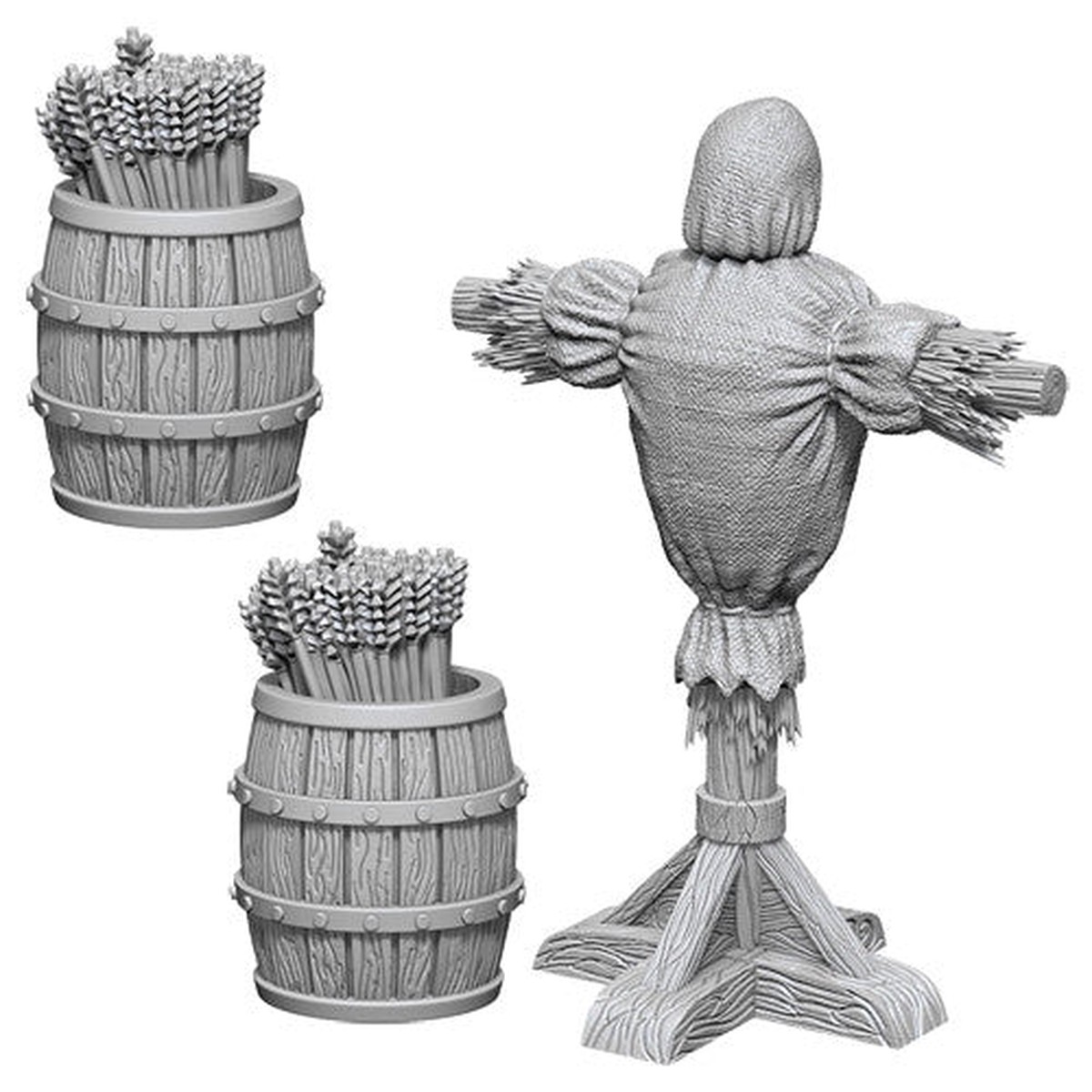 WizKids Deep Cuts Unpainted Miniatures: Archery Range