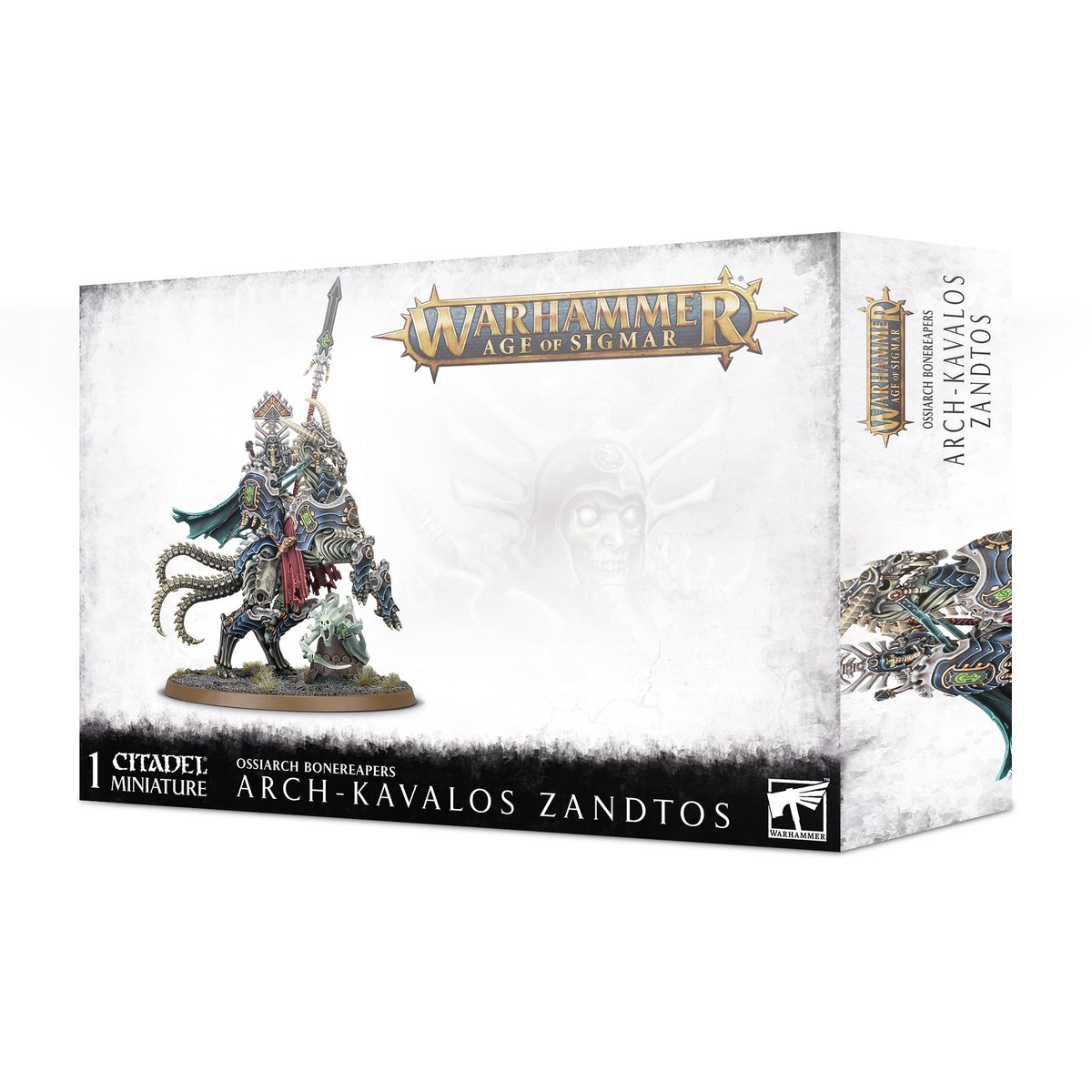 Age of Sigmar Ossiarch Bonereapers Arch-Kavalos Zandtos