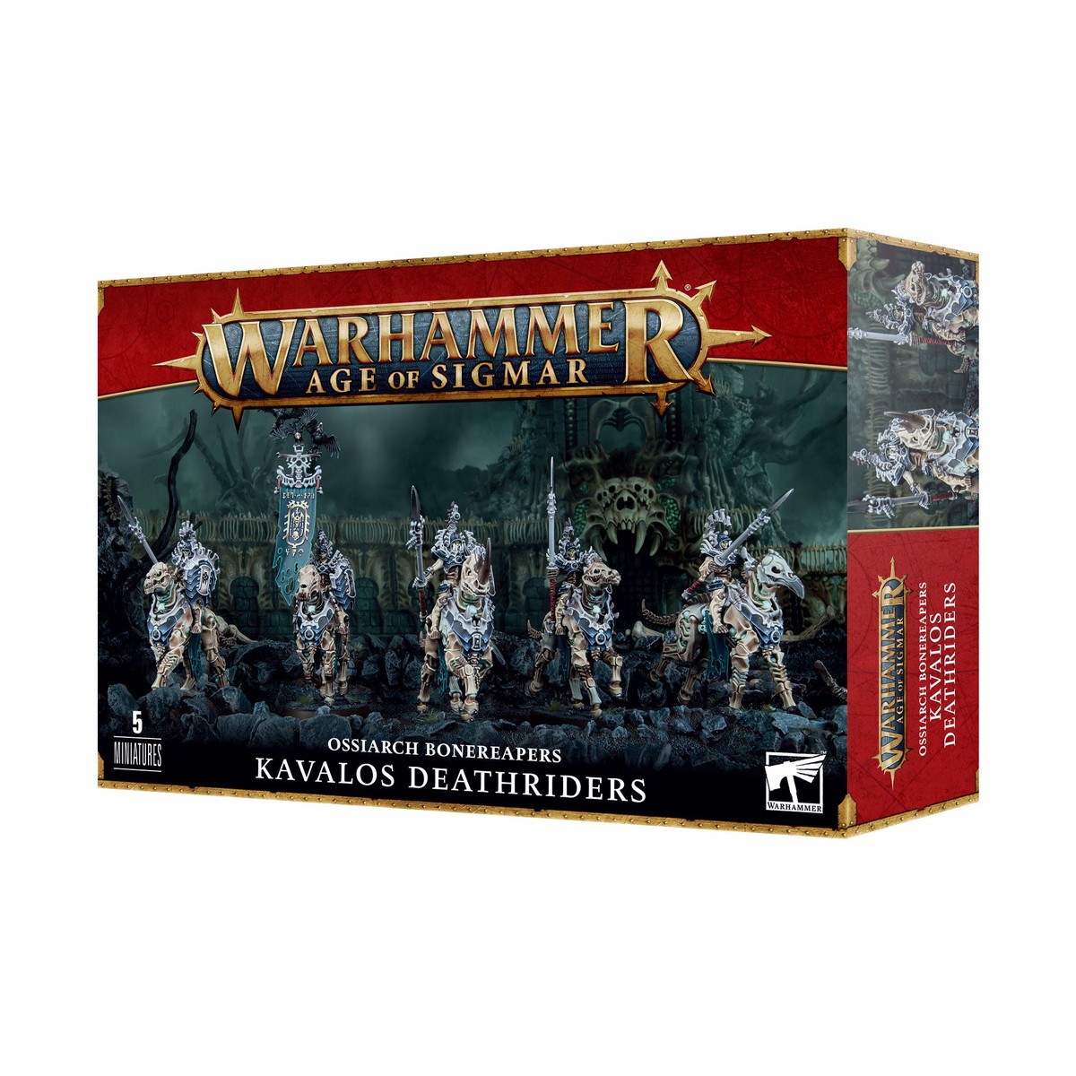 Age of Sigmar Ossiarch Bonereapers: Kavalos Deathriders