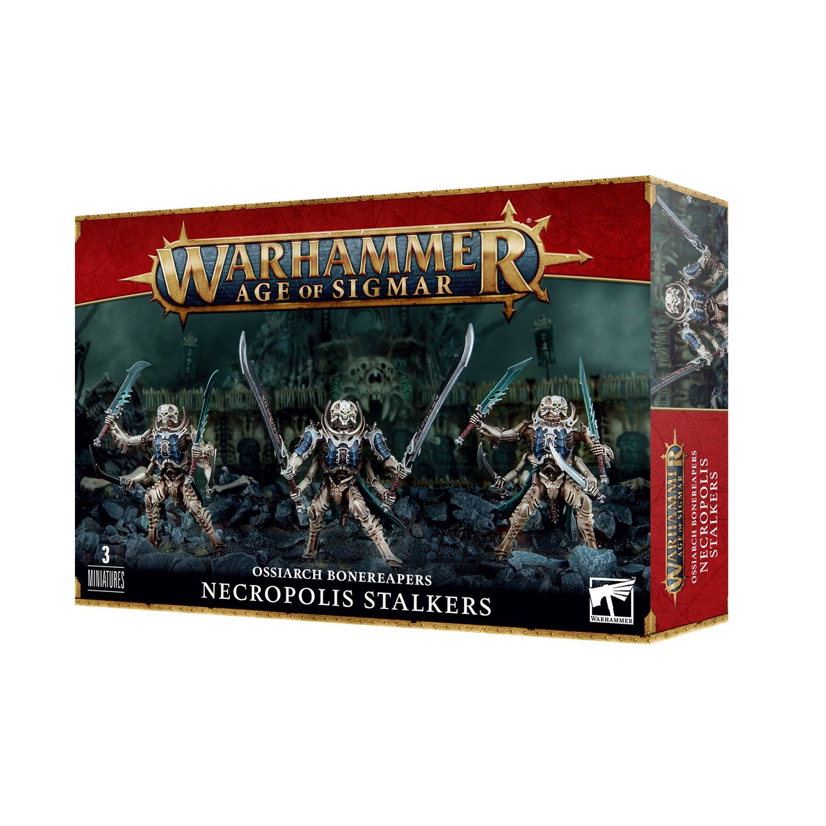 Age of Sigmar Ossiarch Bonereapers: Necropolis Stalkers