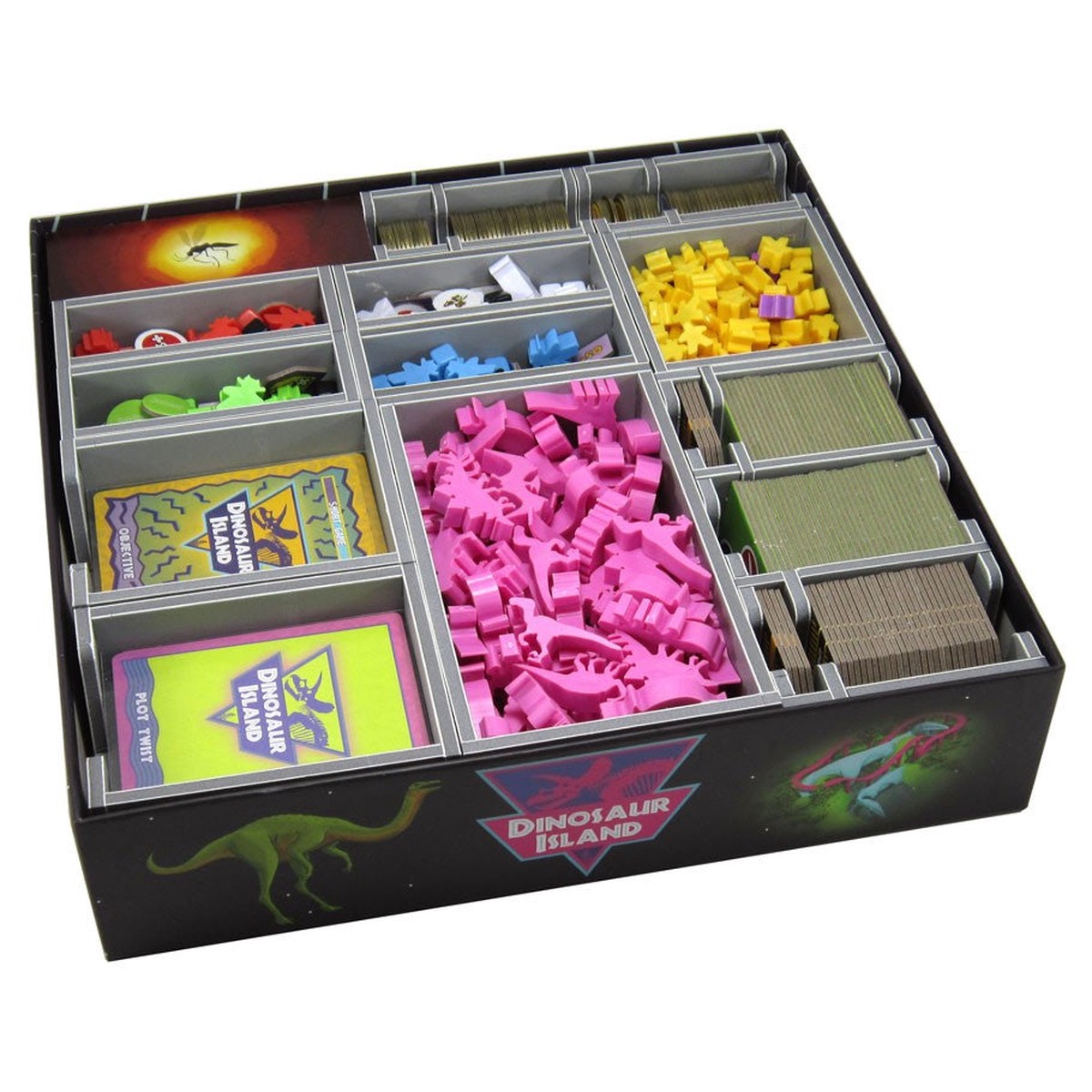 Folded Space Box Insert for Dinosaur Island & Expansion