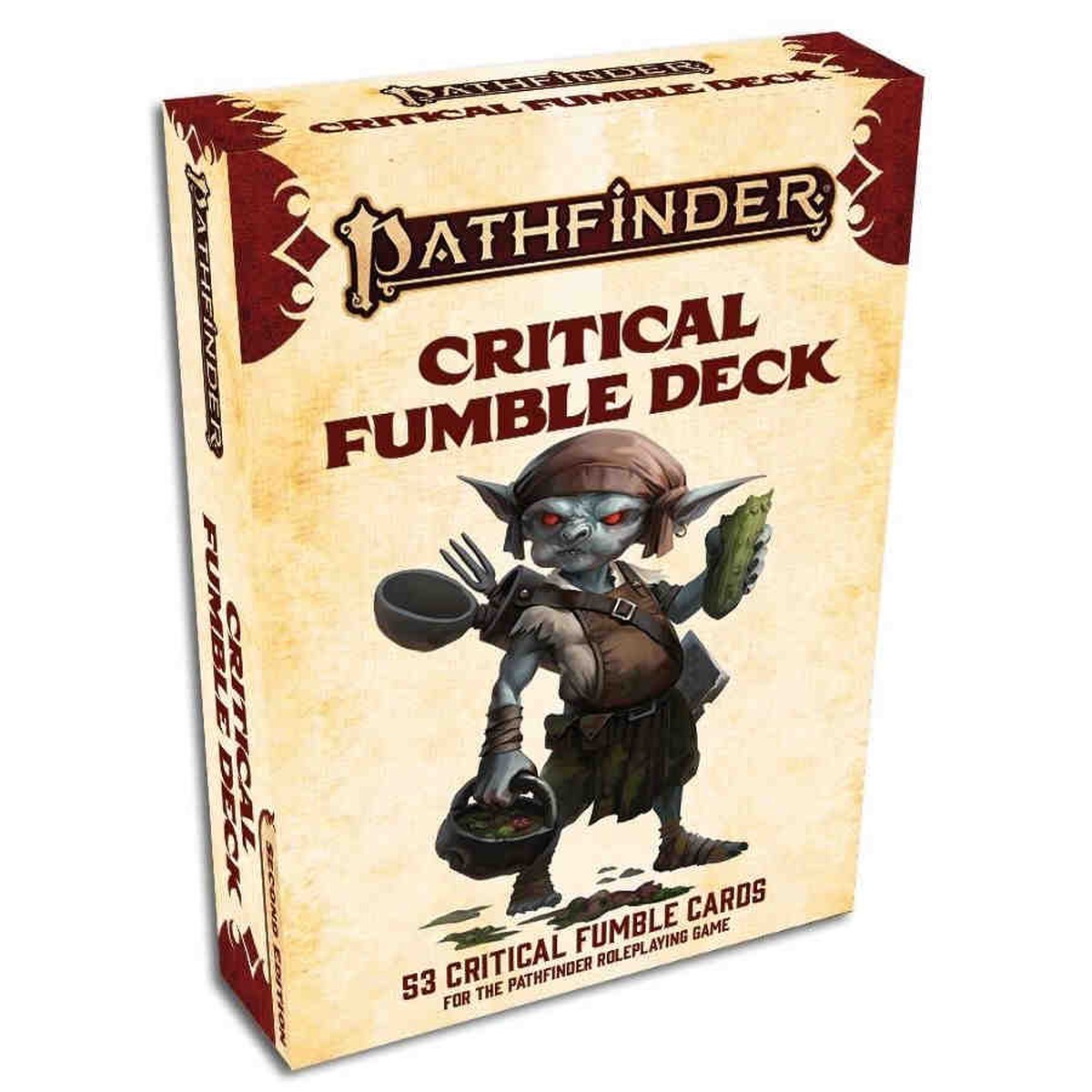 Pathfinder 2e Critical Fumble Deck