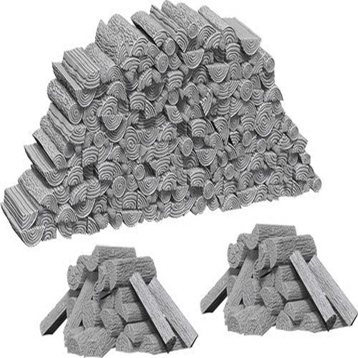 WizKids Deep Cuts Unpainted Miniatures: Piles of Wood