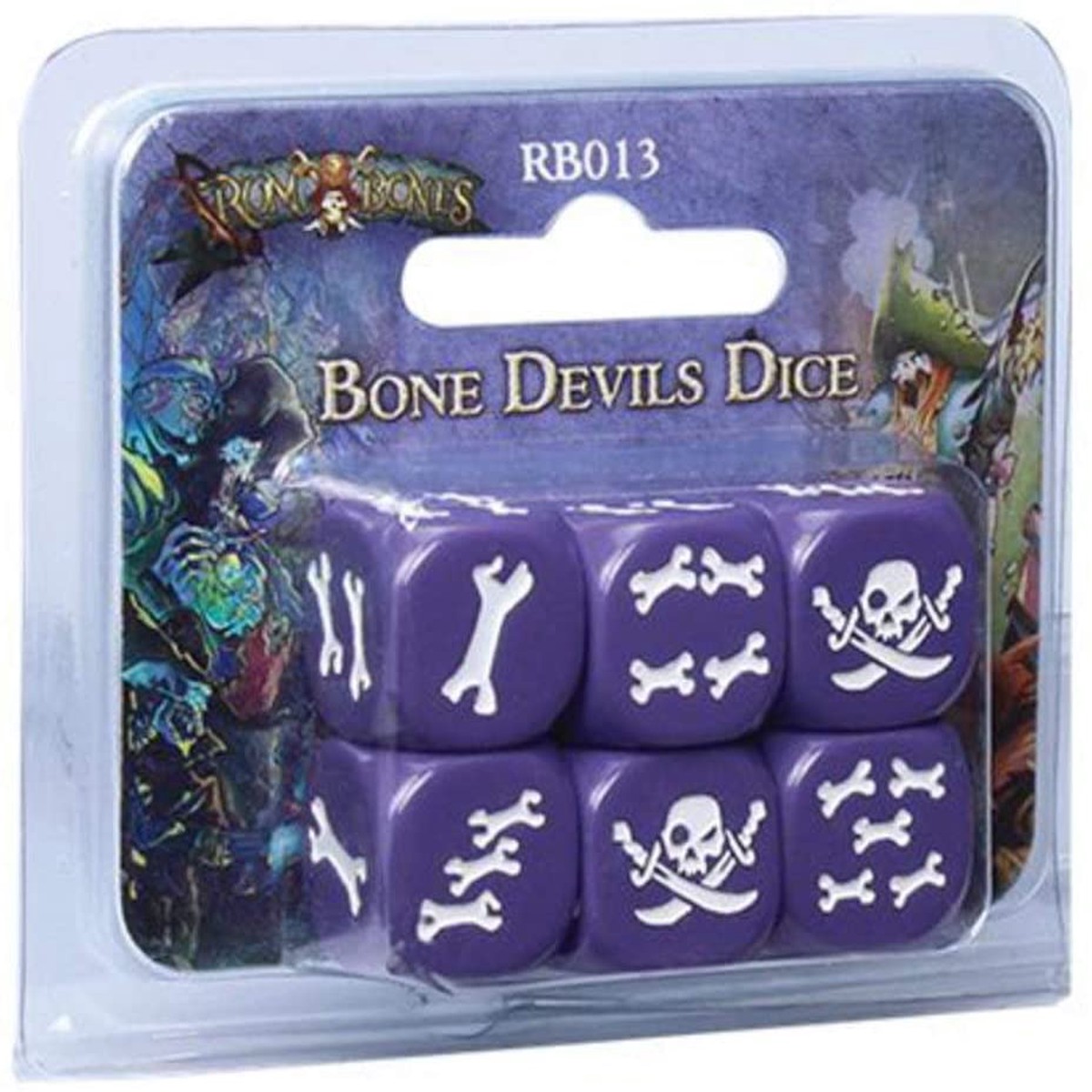 Rum & Bones Bone Devils Dice