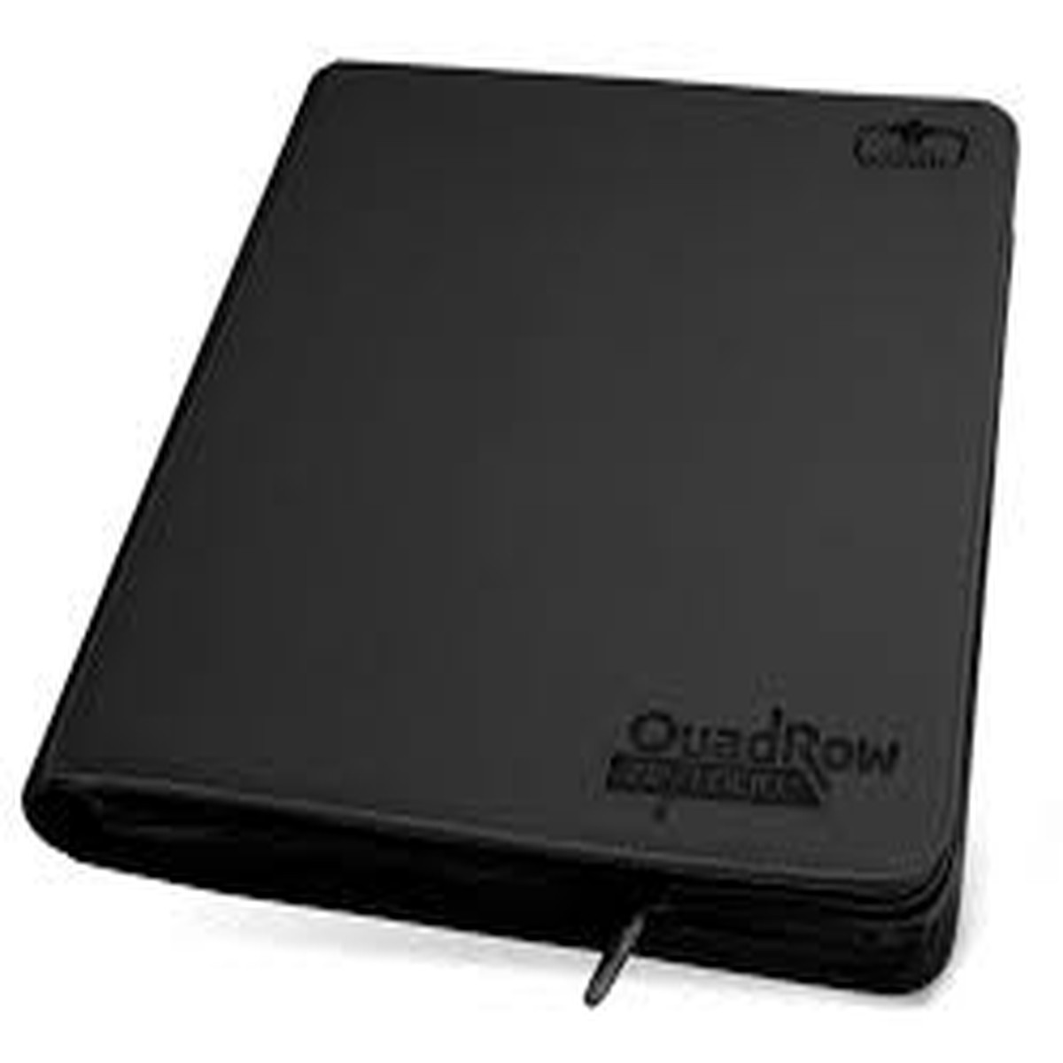 Ultimate Guard 12pkt QuadRow Zipfolio Binder Black (10342)