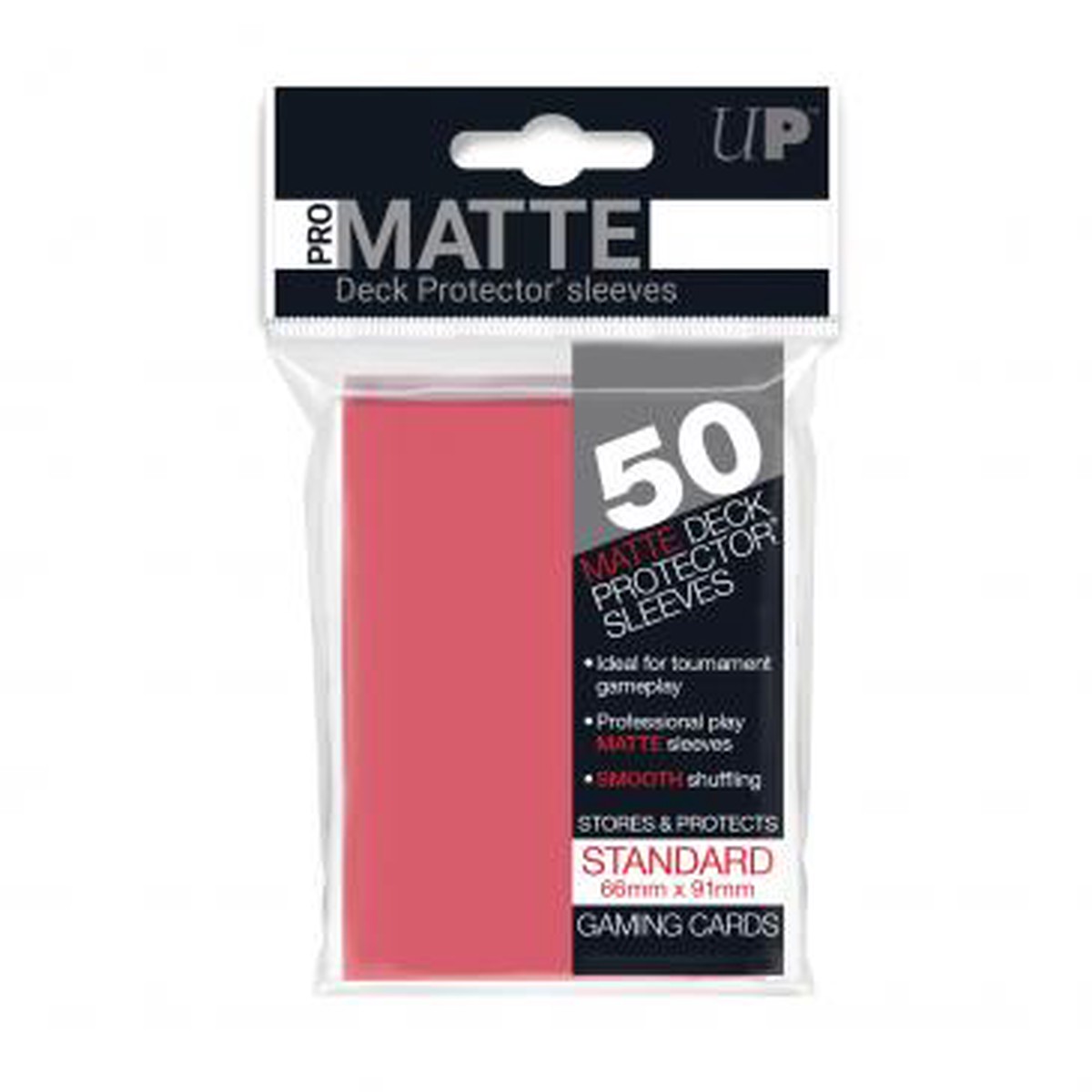 Ultra Pro Standard Card Game Sleeves 50ct Pro-Matte Fuchsia (84506)