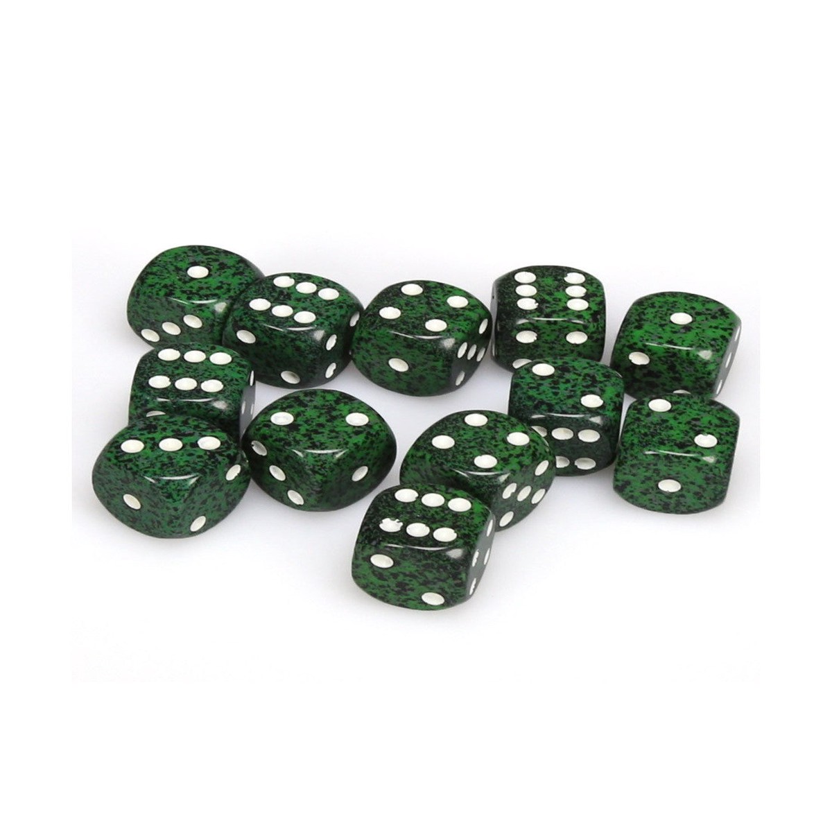 Chessex 16mm Speckled Recon 12ct D6 Set (25725)
