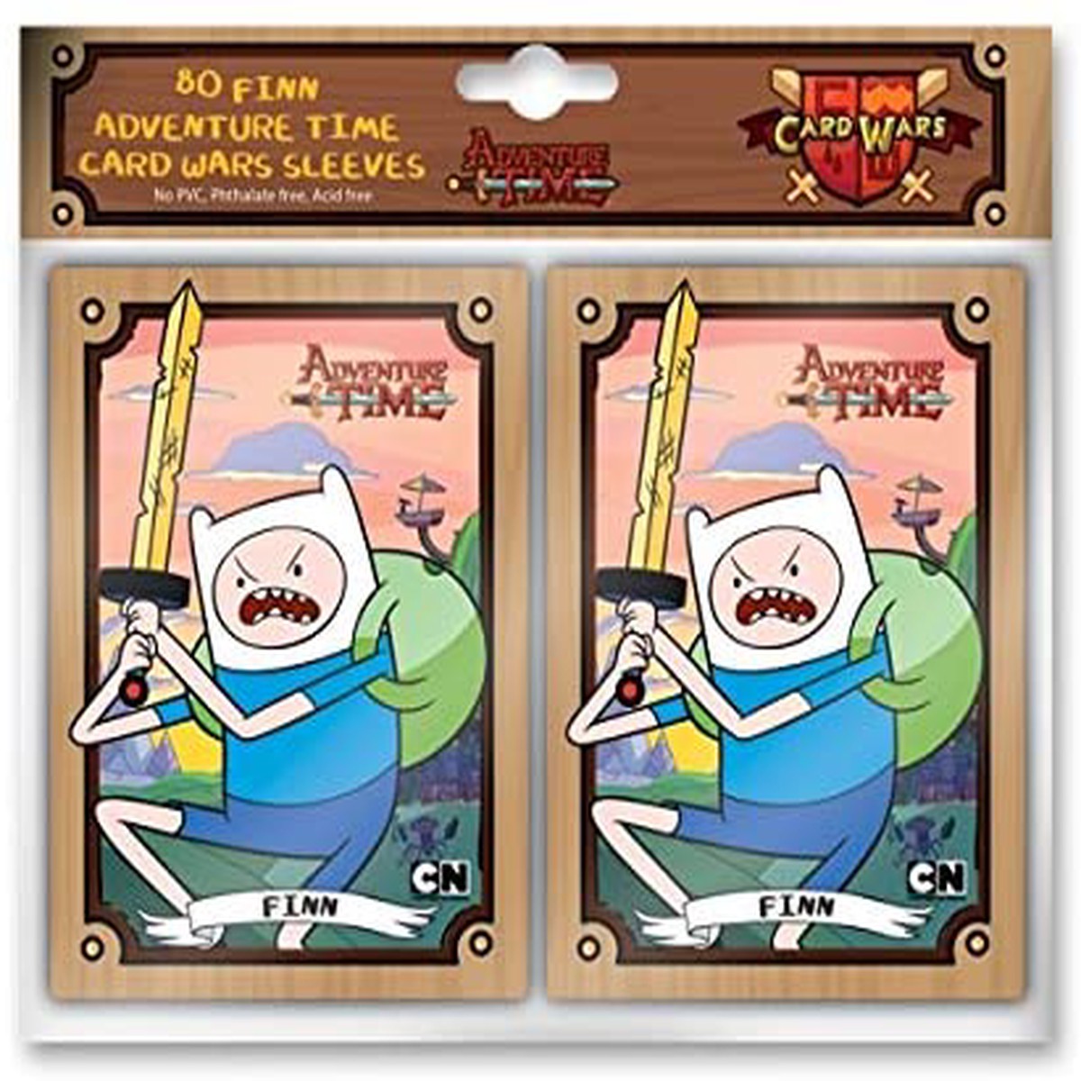 Cryptozoic Standard Game Sleeves Adventure Time Finn