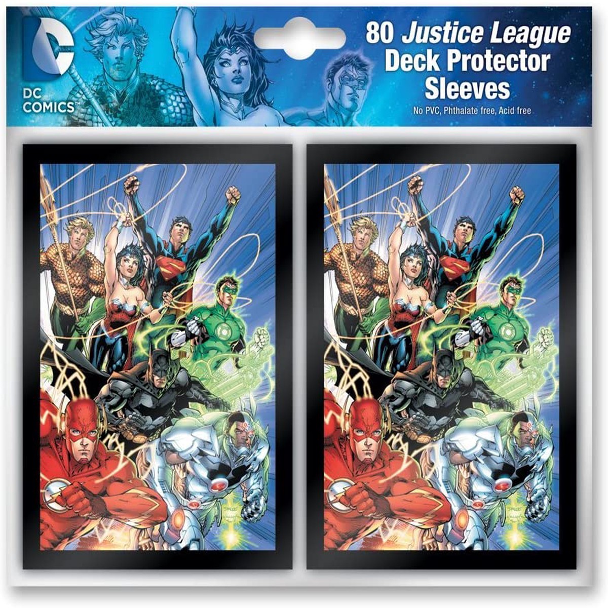 Cryptozoic Standard Game Sleeves DC Deck Building Justice League (01592)