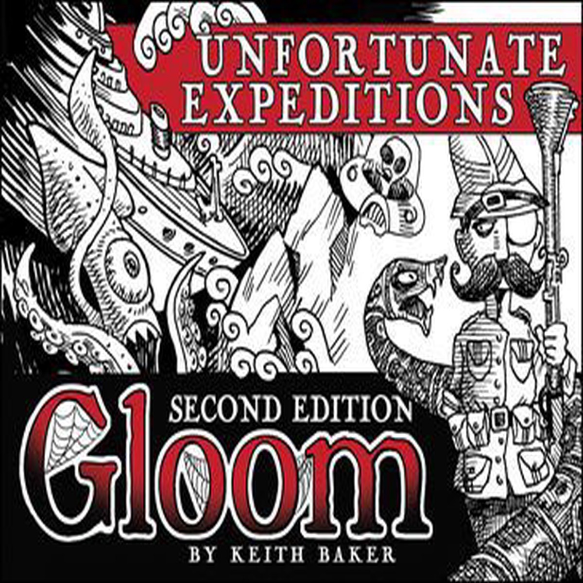 Gloom Second Edition: Unfortunate Expeditions Expansion