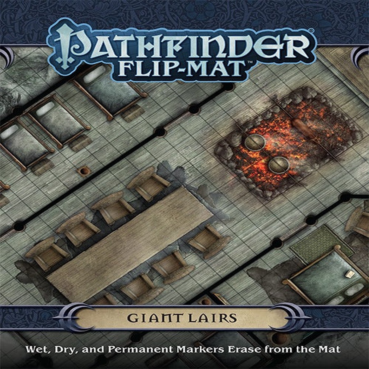 Pathfinder Flip- Mat Giant Lairs