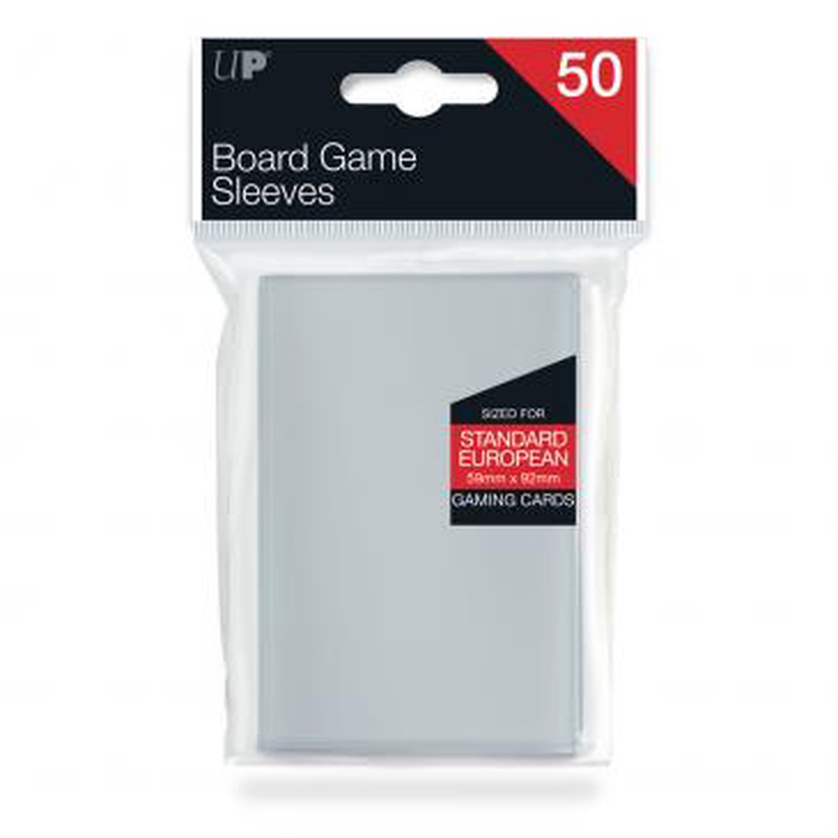 Ultra Pro Board Game Sleeves 50ct 59mm X 92mm Standard European (82602)