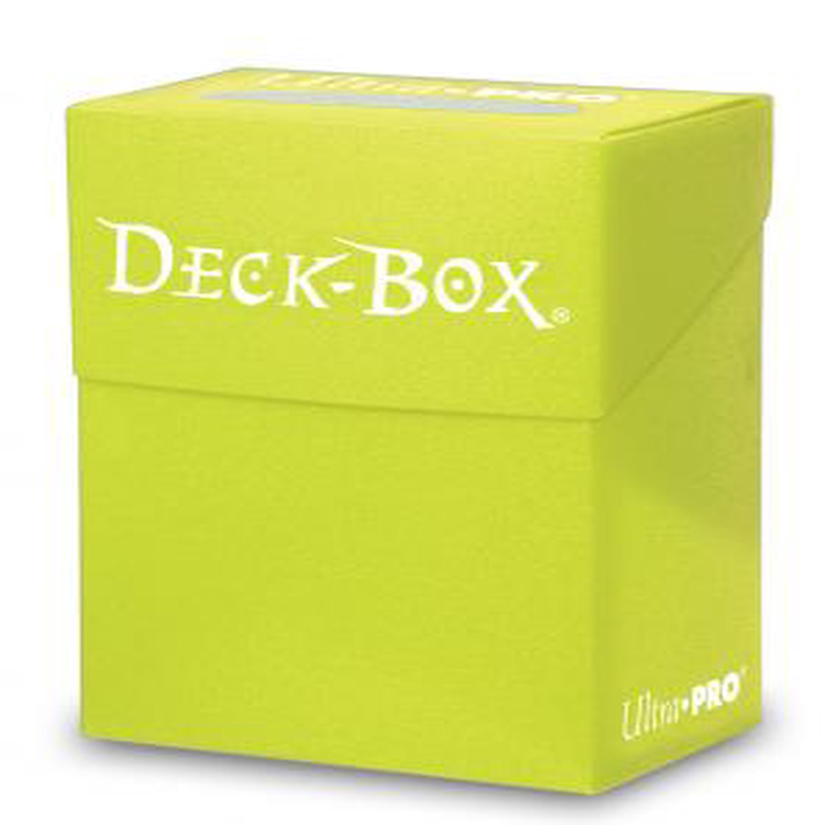Ultra Pro Solid Deck Box Bright Yellow (84227)