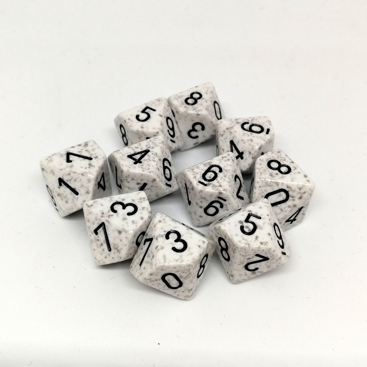 Chessex Speckled Arctic Camo 10ct D10 Set (25111)
