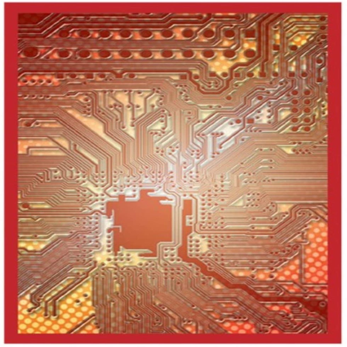 Legion Standard Card Game Sleeves 50ct Circuit Red