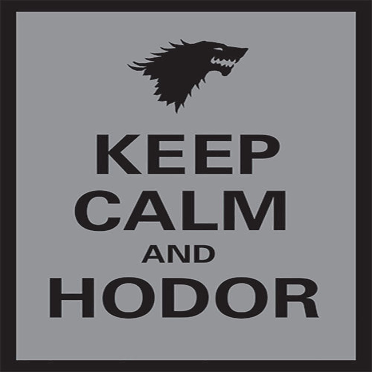 Legion Standard Card Game Sleeves 50ct Matte Keep Calm & Hodor