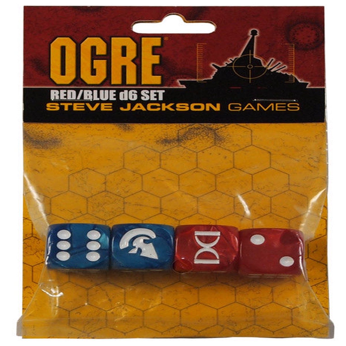Ogre Dice Set Red/Blue