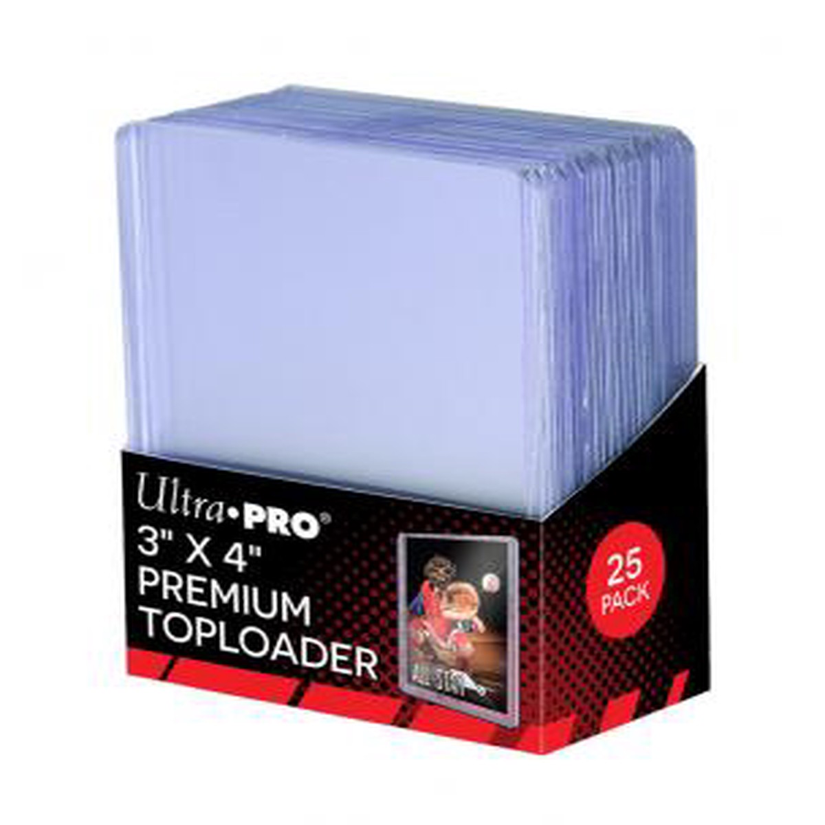 Ultra Pro 3" X 4" 25ct Premium Toploader (81145)