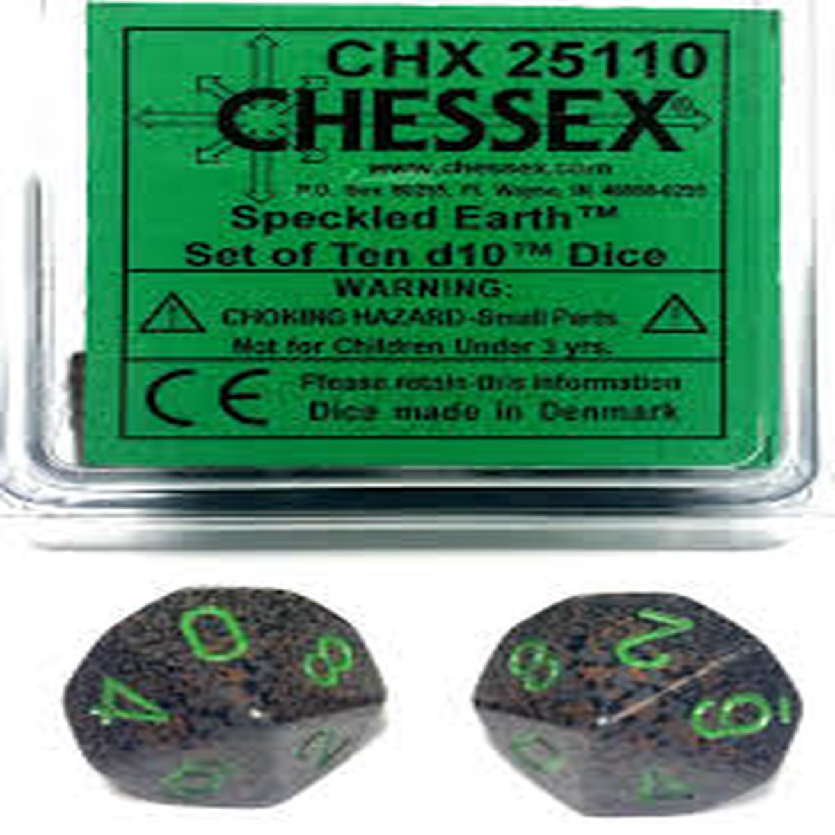 Chessex Speckled Earth 10ct D10 Set (25110)