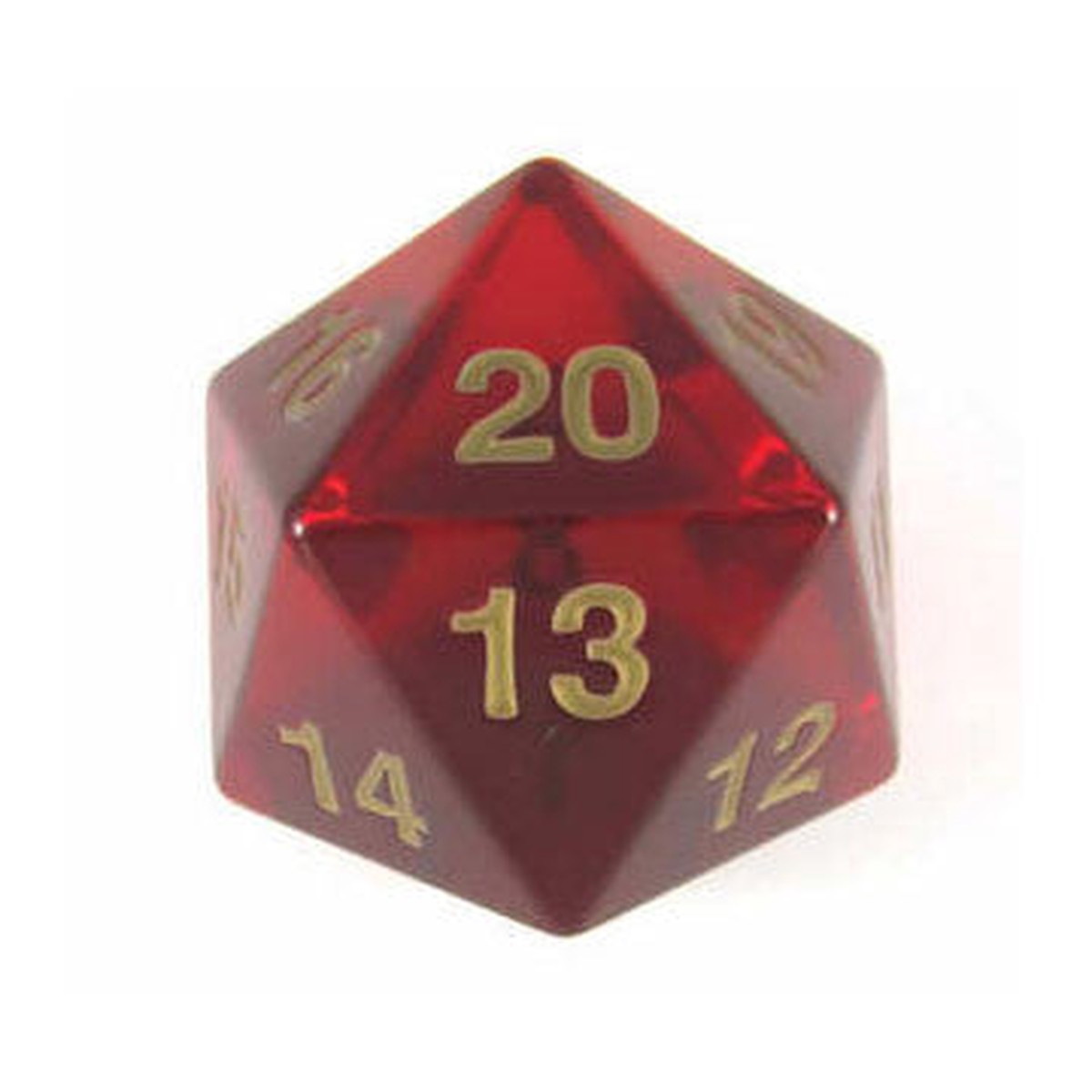 Koplow D20 55mm Spindown Ruby with Gold