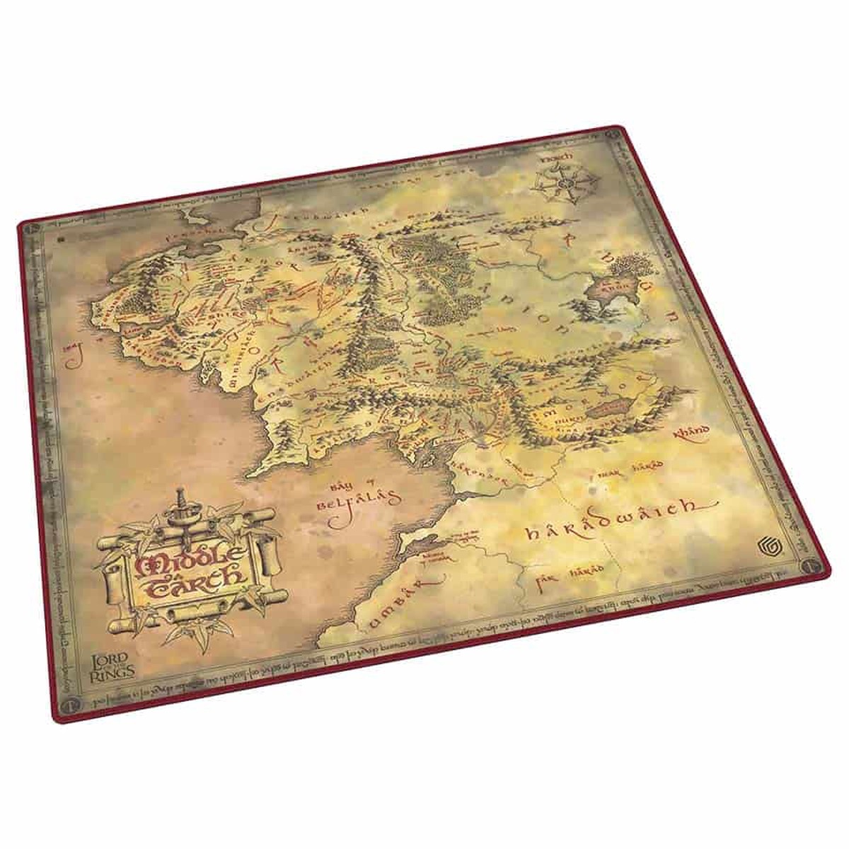 Lord of the Rings: Places of Middle Earth 2 Player Playmat
