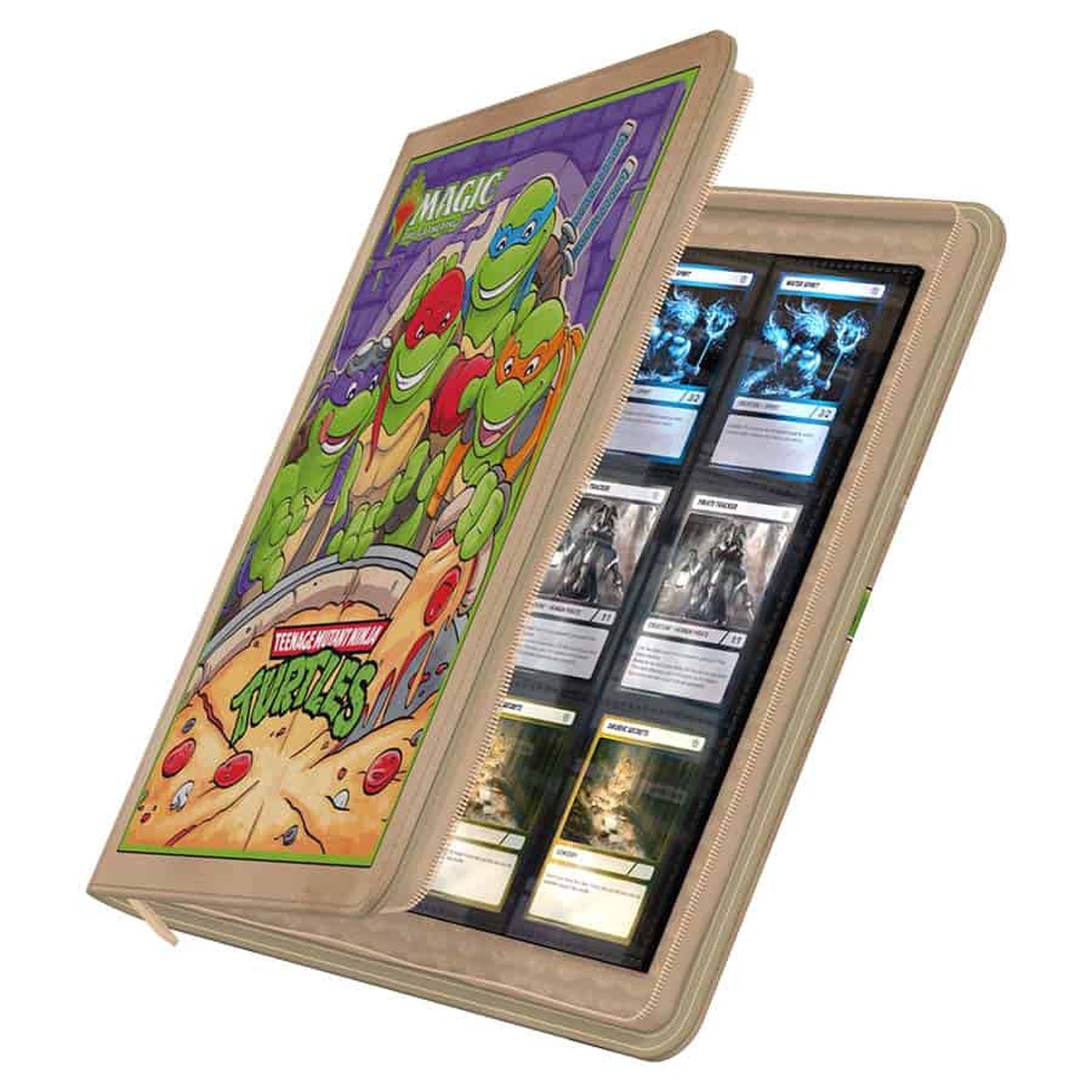 Magic the Gathering: Zipfolio 480 Xenoskin Teenage Mutant Ninja Turtles Pizza Box