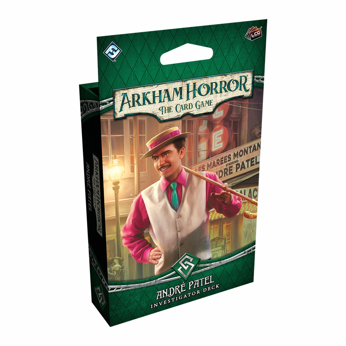 New Arrival Arkham Horror: The Card Game - Andr Patel Investigator Deck