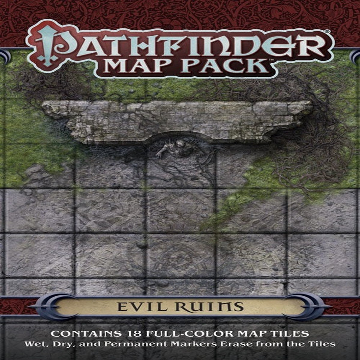 Pathfinder Map Pack Evil Ruins