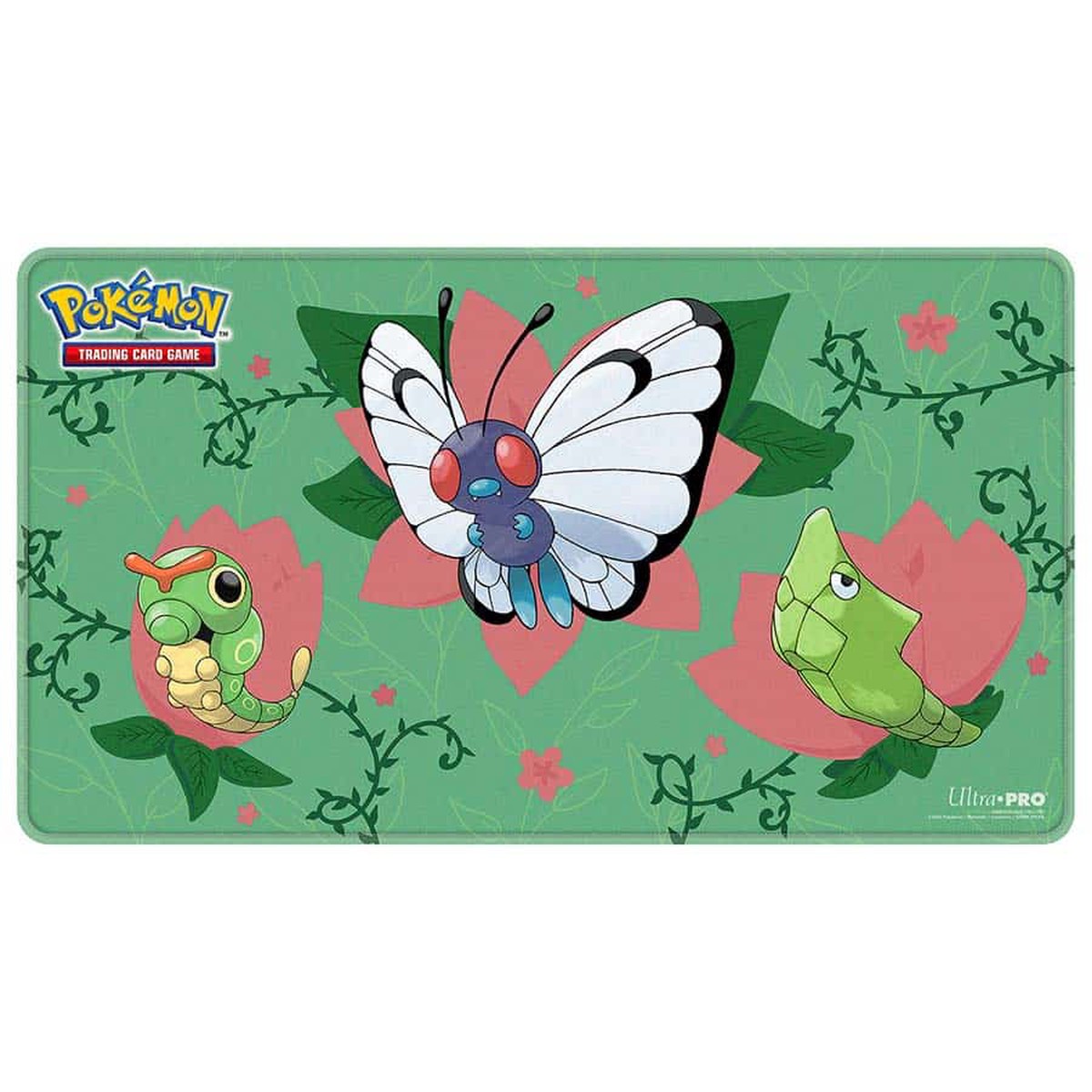 Pokemon TCG: Caterpie Evolutions Stitched Playmat