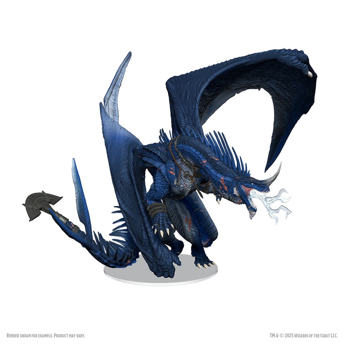D&D Painted Ancient Blue Dragon